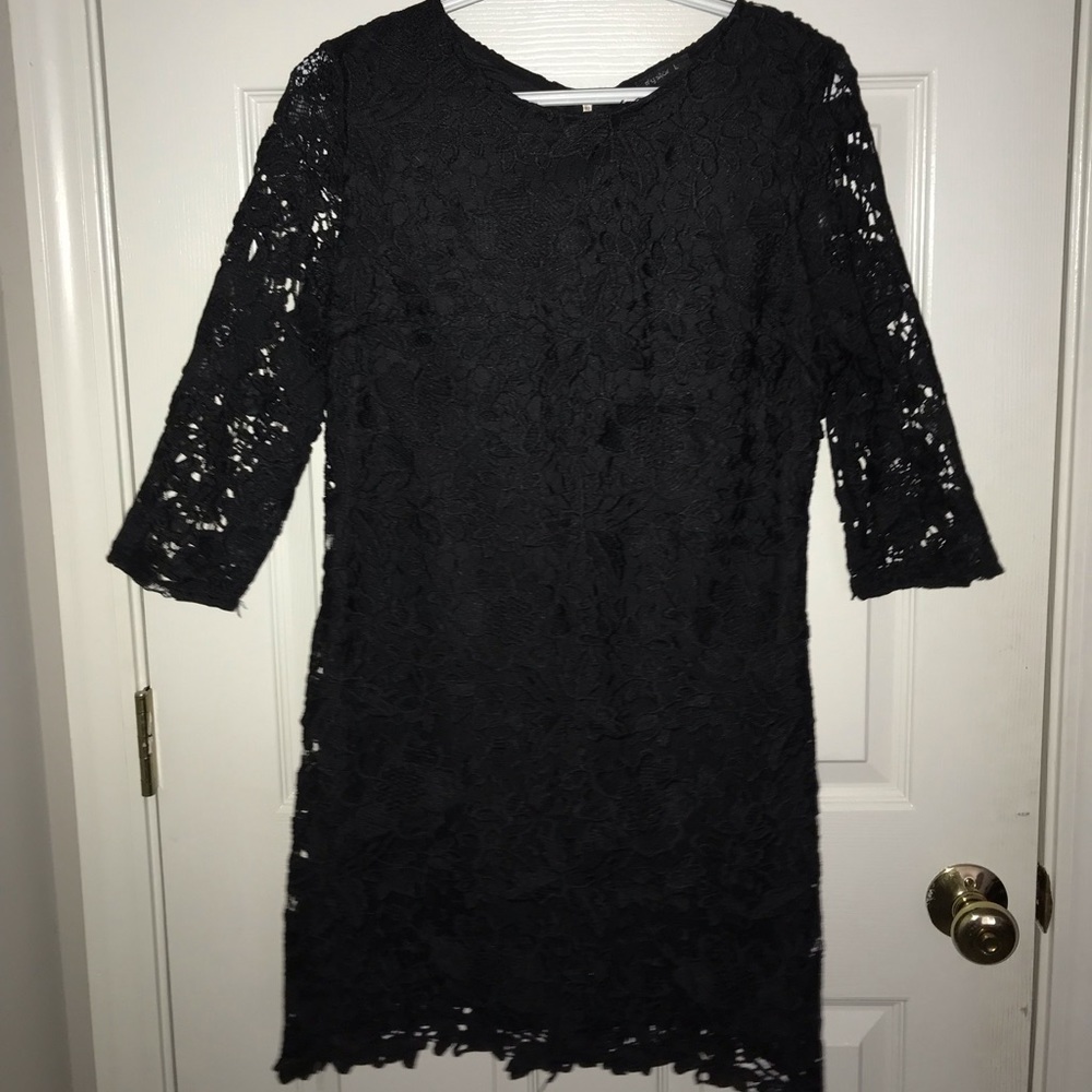 Black formal dress